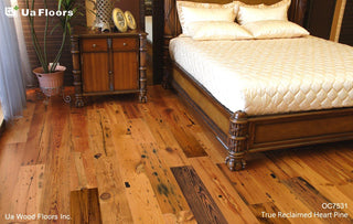 Reclaimed Heart Pine Engineered Hardwood by UA Floors