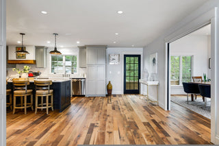 Reclaimed Oak - Distressed 3/4" Engineered w/6mm Engineered Hardwood by K.D. Woods