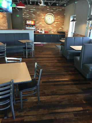 Reclaimed Oak - Highland's Plank 3/4" Engineered w/6mm Engineered Hardwood by K.D. Woods