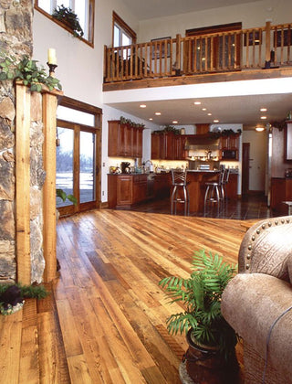 Reclaimed Yellow Pine - Tavern Plank Hardwood by K.D. Woods