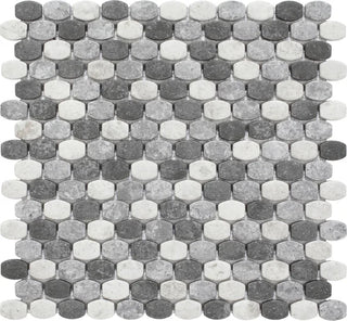 Recycled Glass - 18fgbrl Barrel Mix Tile & Stone by Stanton