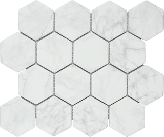 Recycled Glass - Rcgstp01 Carrara73hx Tile & Stone by Stanton