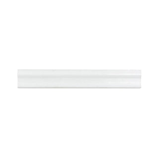 REGENCY WHITE CHAIR RAIL Tile & Stone by Anthology Tile