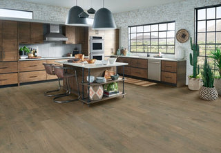 Renewed Taupe 9" Engineered Hardwood by Bruce