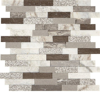 Reverent Taupe Blend Random Linear Tile & Stone by American Olean