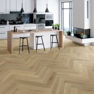Rhone Herringbone Engineered Hardwood by Bravada Hardwood