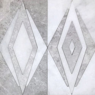 Rocky - Nuvoloso in Bianco Venato & Nuvoloso Tile & Stone by Paradiso