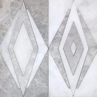 Rocky - Nuvoloso in Bianco Venato & Nuvoloso Tile & Stone by Paradiso