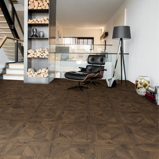 Royal oak dark brown Waterproof Laminate by Quickstep