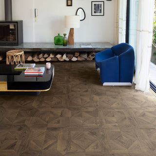 Royal oak dark brown Waterproof Laminate by Quickstep