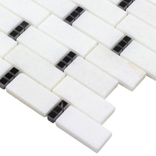 SABLE BLACK DOMINOS Tile & Stone by Anthology Tile