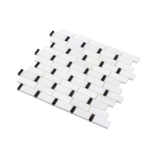 SABLE BLACK DOMINOS Tile & Stone by Anthology Tile
