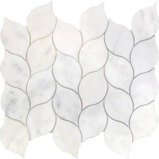 San Gorgonio - Leaf in Carrara Tile & Stone by Paradiso