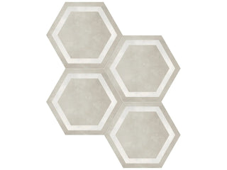 Sand 7x8 Hexagon Frame Tile & Stone by Anatolia Tile