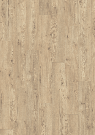 Sand beige Olchon Oak Water Resistant Laminate by Egger