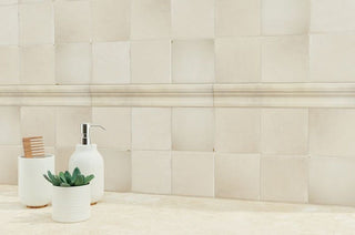 SAND DUNE ZELLIGE CHAIR RAIL Tile & Stone by Anthology Tile