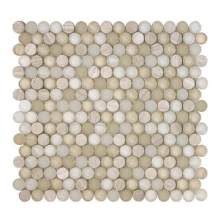 Sand Penny Round by Happy Floors