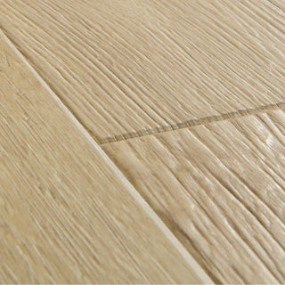 Sandblasted oak natural Waterproof Laminate by Quickstep