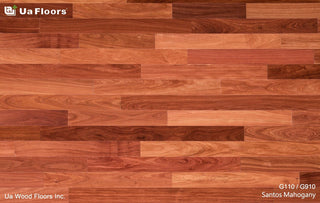 Santos Mahogany 4 3/4" Engineered Hardwood by UA Floors