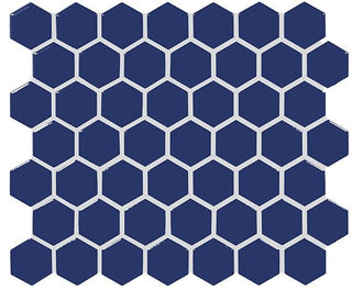Sapphire Sky Hexagon Tile & Stone by American Olean