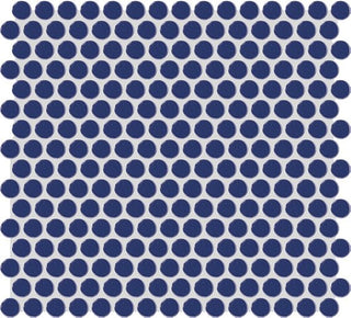 Sapphire Sky Penny Rounds Tile & Stone by American Olean