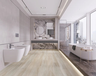 Satin Beige Vinyl by Montserrat Floors