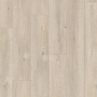 Saw cut oak beige Waterproof Laminate by Quickstep