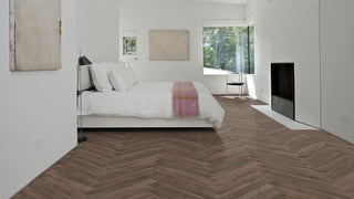 Saxon Herringbone Vinyl by Kahrs
