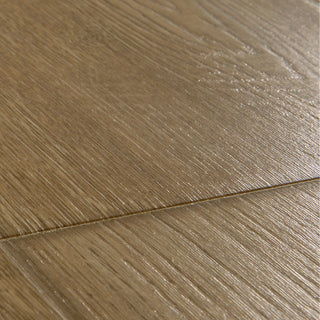 Scraped oak grey brown Waterproof Laminate by Quickstep