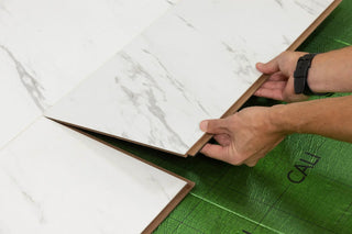 Sea Cliff Marble Waterproof Laminate by Cali Bamboo