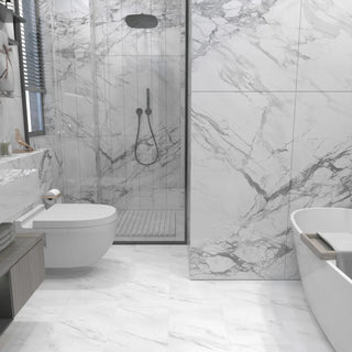 Sea Cliff Marble Waterproof Laminate by Cali Bamboo