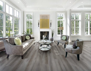 Sequoia Gray Waterproof Laminate by HF Design LLC