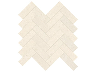 Serene Ivory Herringbone Tile & Stone by Anatolia Tile
