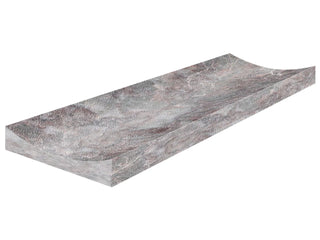 Sereno Burgundy Fluto Tile & Stone by Anatolia Tile