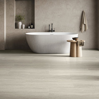 Silk Travertino Vinyl by Karndean