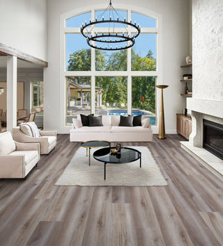 Smoked Pearl Waterproof Laminate by HF Design LLC