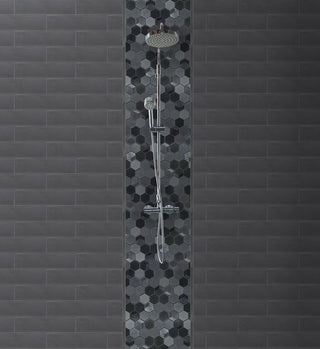SMOKEY HEX Tile & Stone by Anthology Tile