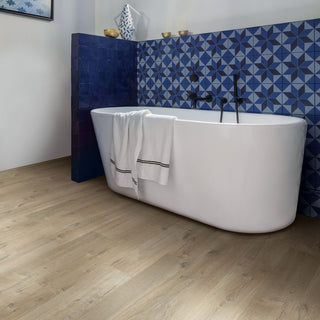 Soft oak light brown Waterproof Laminate by Quickstep