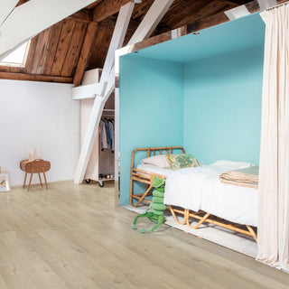 Soft oak medium Waterproof Laminate by Quickstep