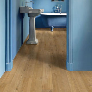 Soft oak natural Waterproof Laminate by Quickstep