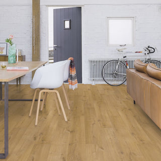Soft oak natural Waterproof Laminate by Quickstep