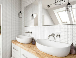 Solid Antislip White Tile & Stone by Altoglass