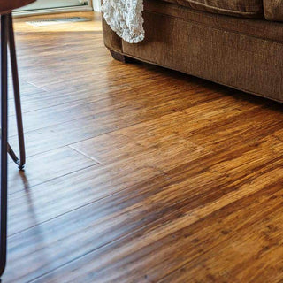 Solid Bamboo, Caramel Antiqued Hardwood by Tesoro Woods