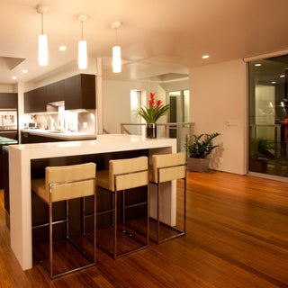 Solid Bamboo, Caramel Wide Hardwood by Tesoro Woods