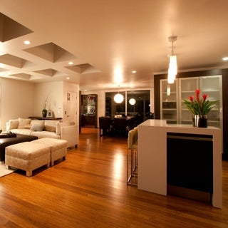 Solid Bamboo, Caramel Wide Hardwood by Tesoro Woods