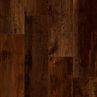 Stained Maple, Carmine 7”x60” Vinyl by Tarkett Home