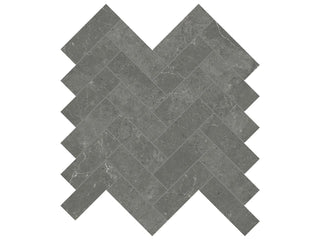 Stark Carbon Herringbone Tile & Stone by Anatolia Tile