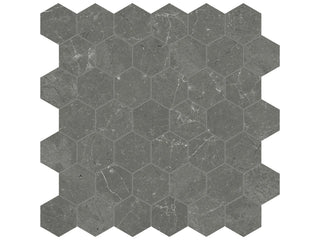 Stark Carbon Hexagon 2" Tile & Stone by Anatolia Tile