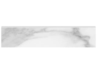 Statuario Brina 3x12 Bullnose Polished Tile & Stone by Anatolia Tile