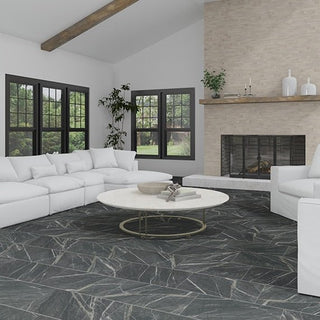 Steely Rectangle Polished Tile & Stone by American Olean